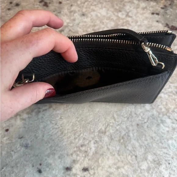 Kate Spade Textured Black Crossbody Bag - Picture 9 of 11